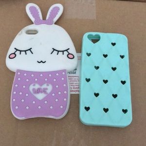 Rubber phone cases